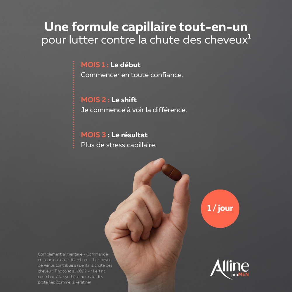 Alline Promen - Targeted support for male hair loss