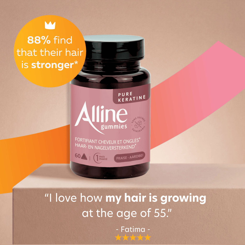 Alline Gummies - Support hair and nails