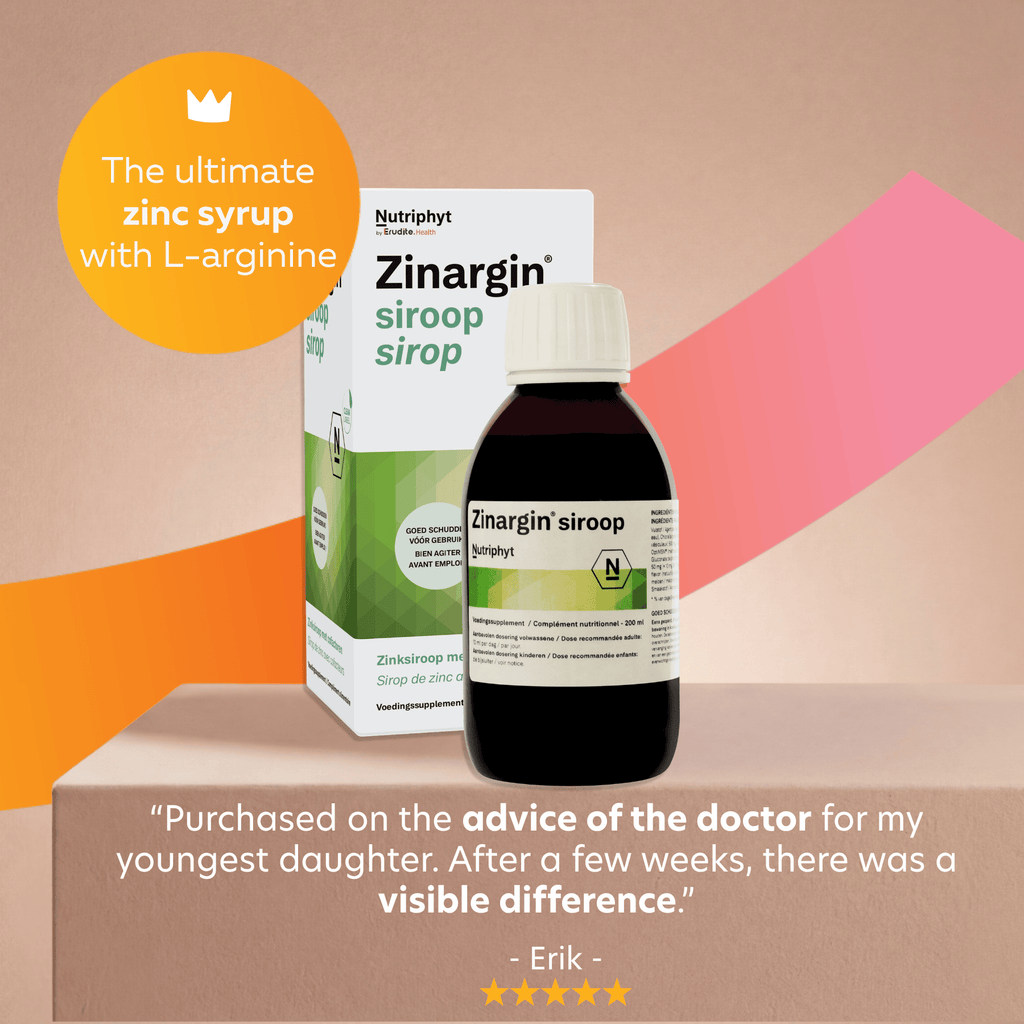 Zinargin Sirop - Highly Bioavailable Zinc in Liquid Form