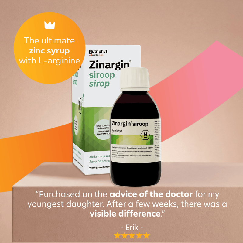 Zinargin Sirop - Highly Bioavailable Zinc in Liquid Form